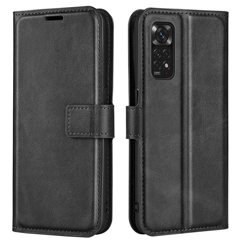 Custodia in pelle Xiaomi Redmi Note 11 / 11S Effetto Pelle Retrò