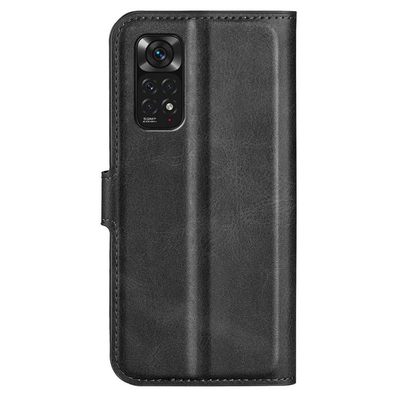 Custodia in pelle Xiaomi Redmi Note 11 / 11S Effetto Pelle Retrò