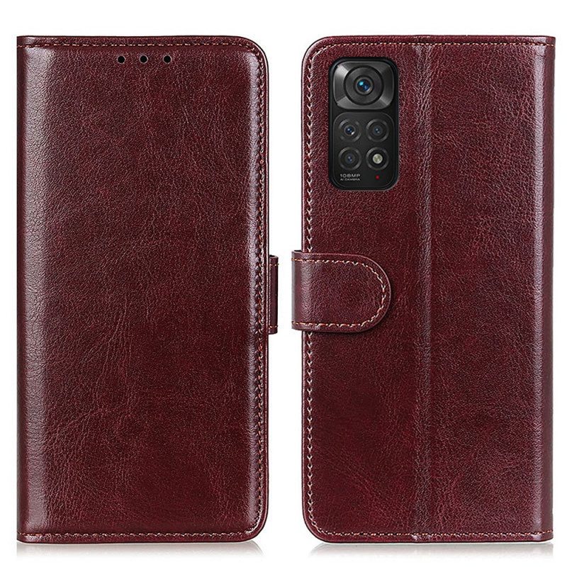 Custodia in pelle Xiaomi Redmi Note 11 / 11S Finezza Ghiacciata
