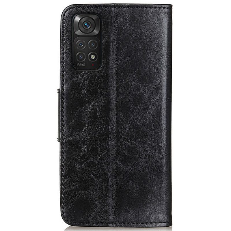 Custodia in pelle Xiaomi Redmi Note 11 / 11S Folio Cover Texture Flap Magnetico