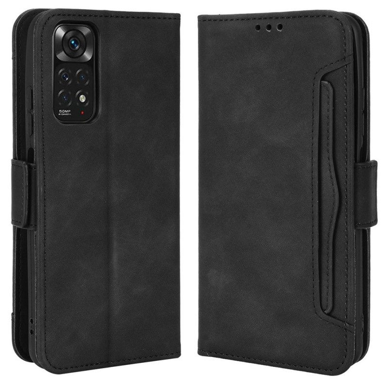 Custodia in pelle Xiaomi Redmi Note 11 / 11S Multi-carte