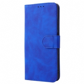 Custodia in pelle Xiaomi Redmi Note 11 / 11S Skin-touch Con Cordino