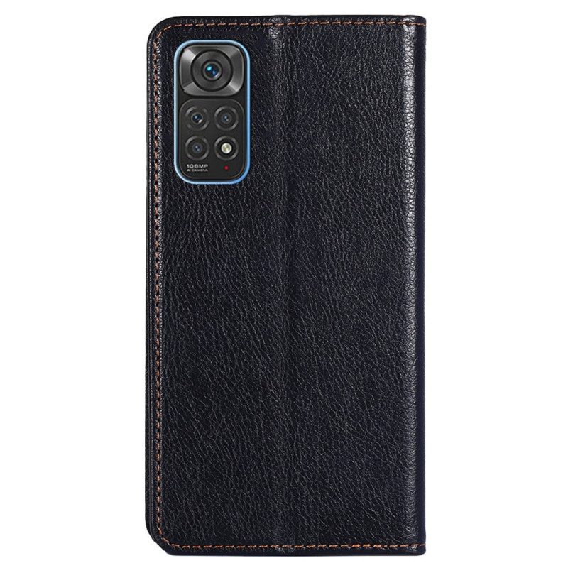 Folio Cover Xiaomi Redmi Note 11 / 11S Custodia in pelle Stile Vintage In Pelle