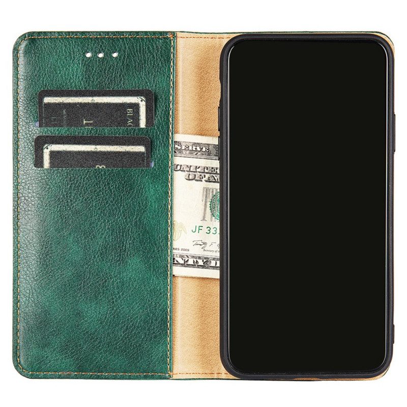 Folio Cover Xiaomi Redmi Note 11 / 11S Custodia in pelle Stile Vintage In Pelle