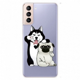 Cover Samsung Galaxy S22 Plus 5G Cani Divertenti