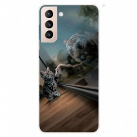 Cover Samsung Galaxy S22 Plus 5G Il Sogno Del Gattino