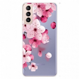 Cover Samsung Galaxy S22 Plus 5G Piccoli Fiori Rosa