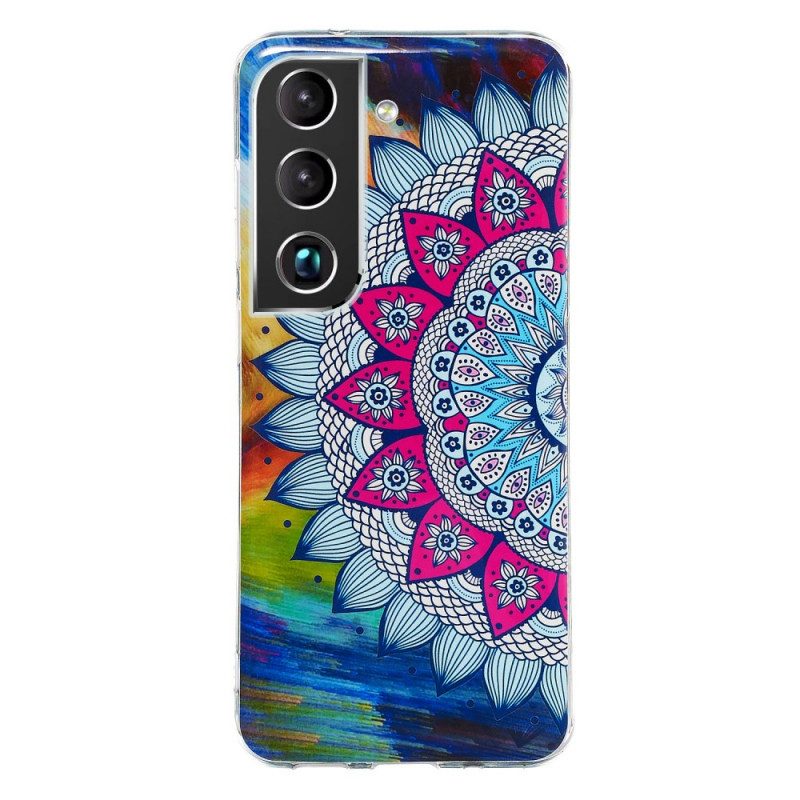 Cover Samsung Galaxy S22 Plus 5G Serie Floreale Fluorescente