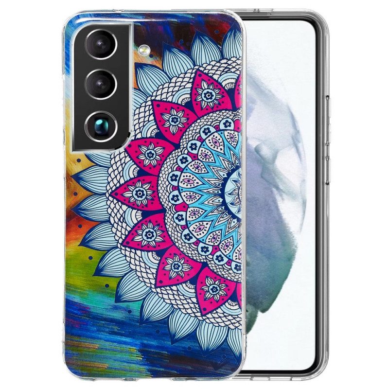 Cover Samsung Galaxy S22 Plus 5G Serie Floreale Fluorescente