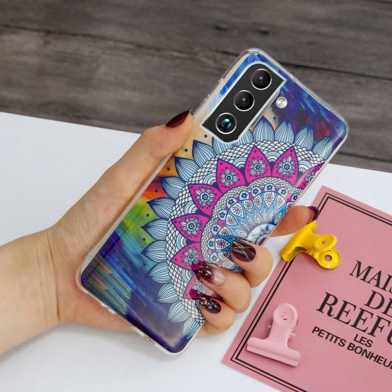 Cover Samsung Galaxy S22 Plus 5G Serie Floreale Fluorescente