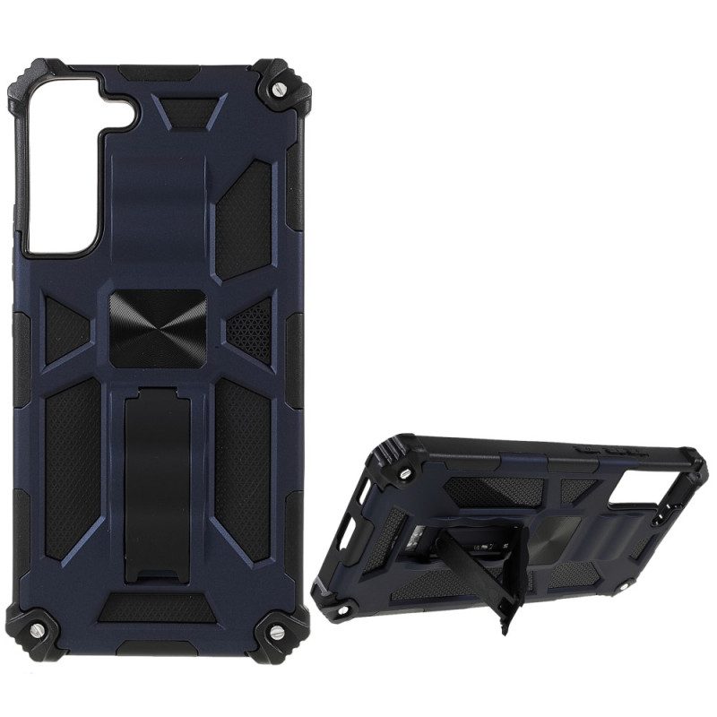 Cover Samsung Galaxy S22 Plus 5G Supporto Removibile Bicolore