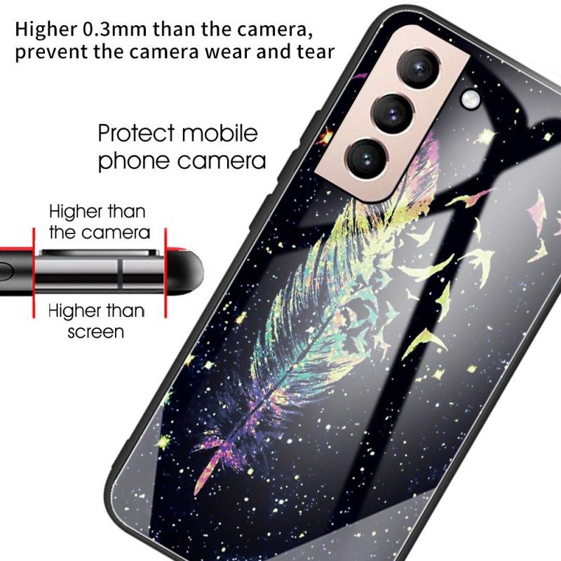 Cover Samsung Galaxy S22 Plus 5G Vetro Temperato Sky