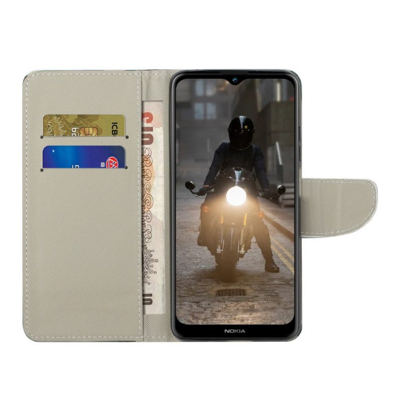 Custodia in pelle Samsung Galaxy S22 Plus 5G Farfalle Sovrane