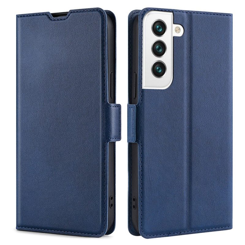 Custodia in pelle Samsung Galaxy S22 Plus 5G Stile In Pelle Ultra Fine