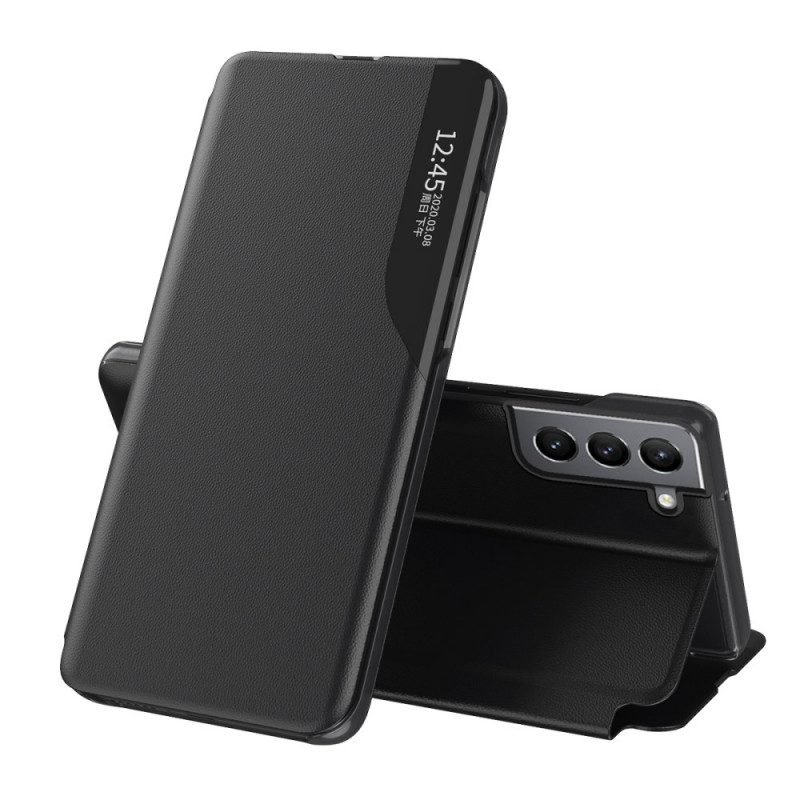 Custodia Samsung Galaxy S22 Plus 5G Ecopelle Testurizzata