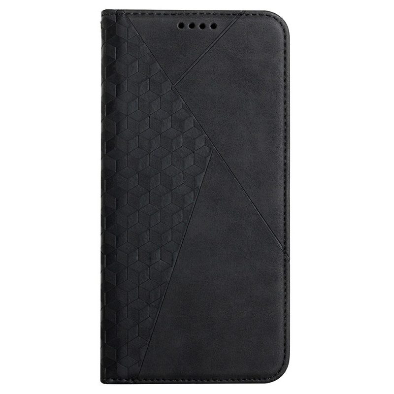 Folio Cover Samsung Galaxy S22 Plus 5G Custodia in pelle Stile In Pelle Con Trama A Diamante