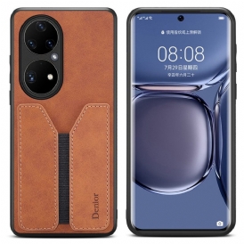 Cover Huawei P50 Pro Portacarte Elastico Denior