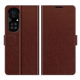 Custodia A Portafoglio Huawei P50 Pro Design In Pelle Stile