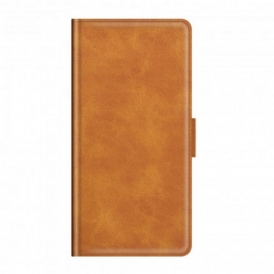 Custodia in pelle Huawei P50 Pro Design In Pelle Stile