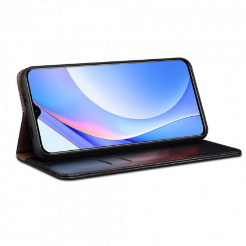 Folio Cover Huawei P50 Pro Custodia in pelle Ecopelle Cerata