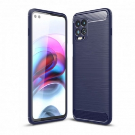Cover Moto G100 Fibra Di Carbonio Spazzolata