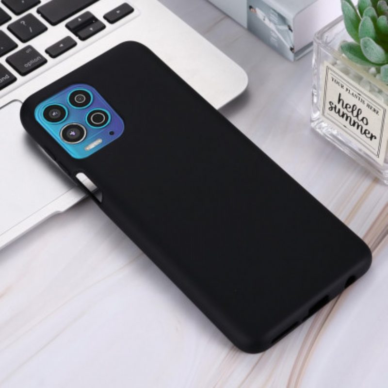 Cover Moto G100 Silicone Liquido Con Cordino