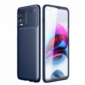 Cover Moto G100 Struttura Flessibile In Fibra Di Carbonio