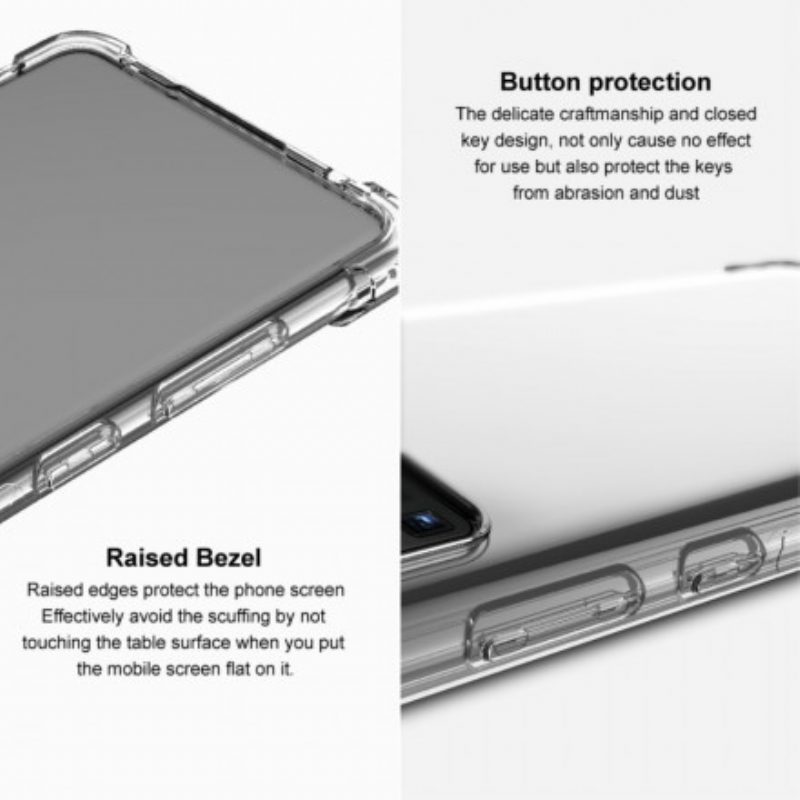 Cover Moto G100 Trasparente Con Imak Screen Film