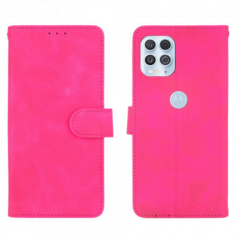 Custodia in pelle Moto G100 Tocco Di Pelle