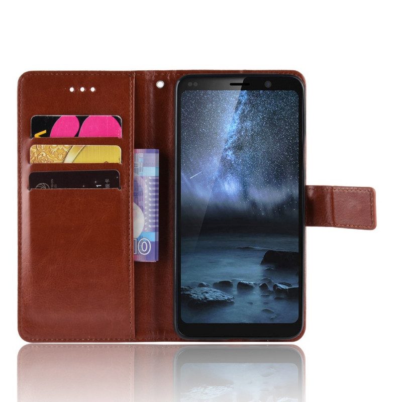 Folio Cover Nokia 9 PureView Ecopelle Appariscente