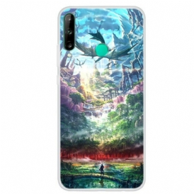 Cover Huawei P40 Lite E Natura Paradisiaca