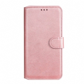 Custodia in pelle Huawei P40 Lite E Classico Effetto Pelle