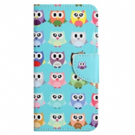 Custodia in pelle Xiaomi Redmi Note 12 4G Gufi