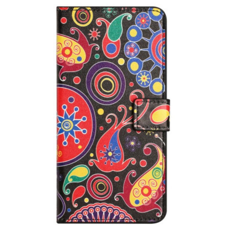 Custodia in pelle Xiaomi Redmi Note 12 4G Paisley