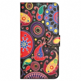 Custodia in pelle Xiaomi Redmi Note 12 4G Paisley