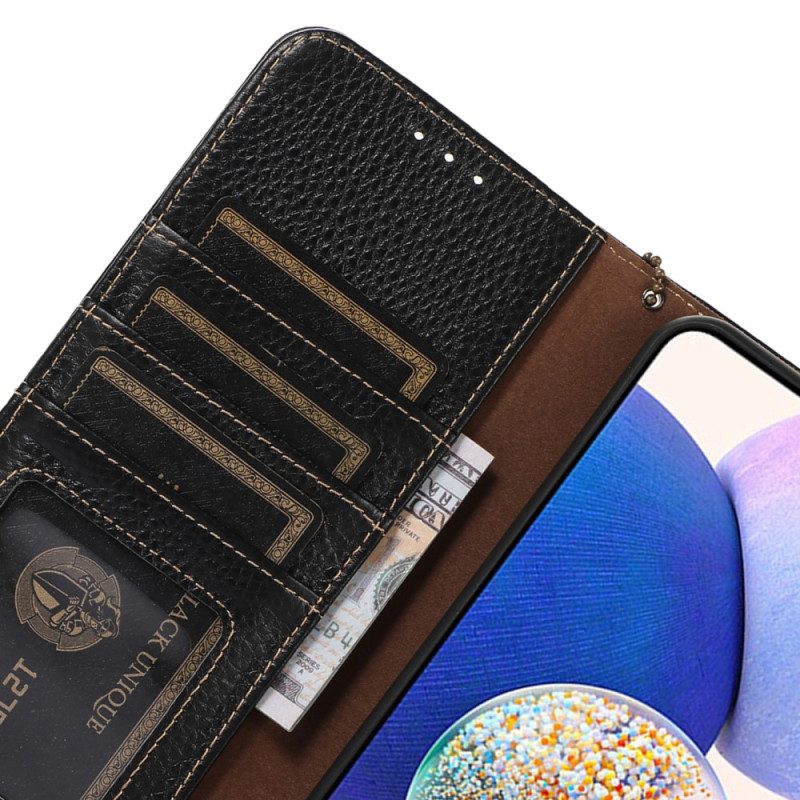 Custodia in pelle Xiaomi Redmi Note 12 4G Rfid In Vera Pelle