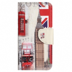 Custodia in pelle Xiaomi Redmi Note 12 4G Vita Londinese