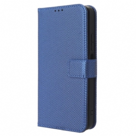 Folio Cover Xiaomi Redmi Note 12 4G Elegante Finta Pelle Con Cinturino