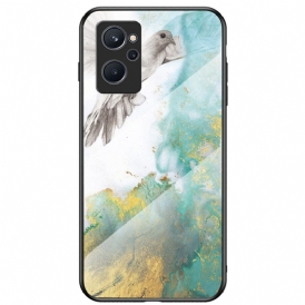 Cover Realme 9i Colori Marmo Vetro Temperato
