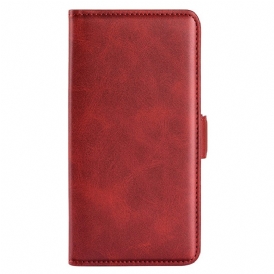 Custodia in pelle Realme 9i Ecopelle Con Portacarte Obliquo