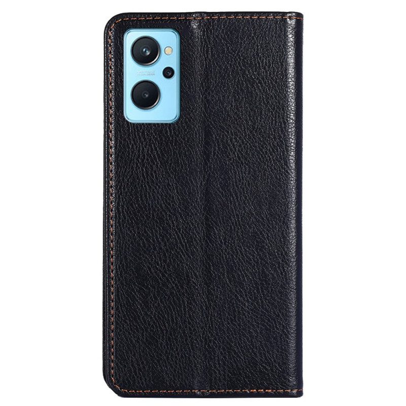 Folio Cover Realme 9i Custodia in pelle Classico Stile Vintage