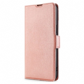 Folio Cover Realme 9i Custodia in pelle Finta Pelle Ultra Fine