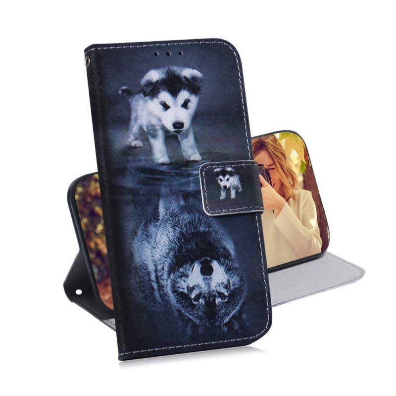 Folio Cover Realme 9i Sogno Da Cucciolo