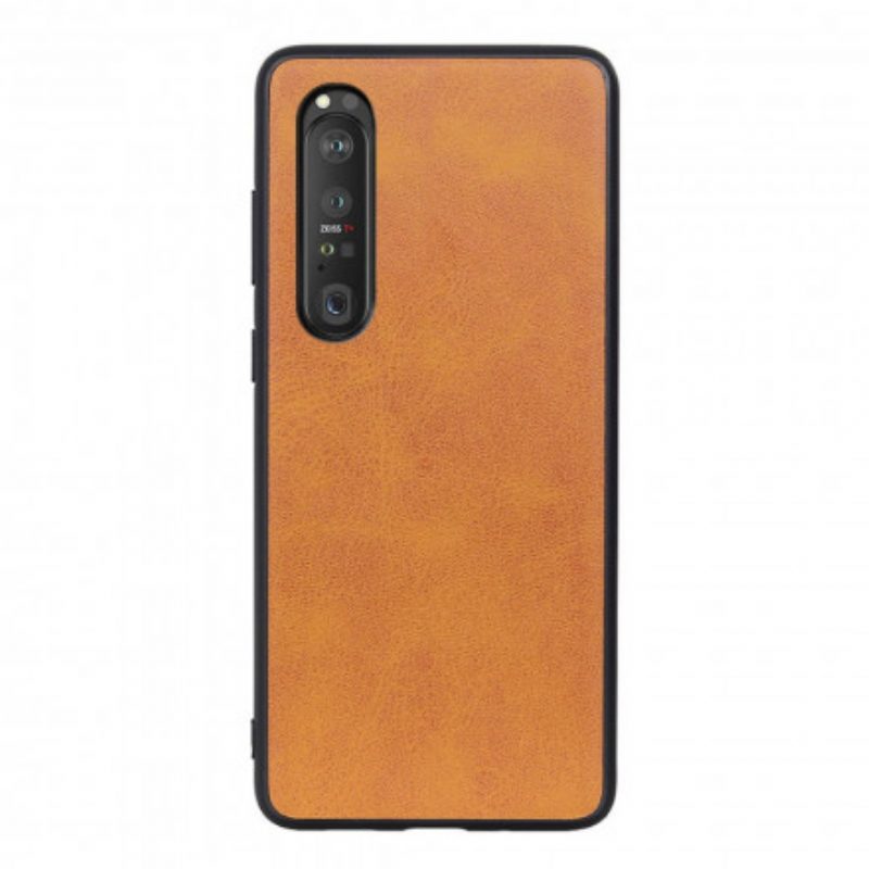 Cover Sony Xperia 1 III Effetto Pelle