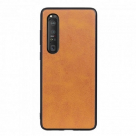Cover Sony Xperia 1 III Effetto Pelle