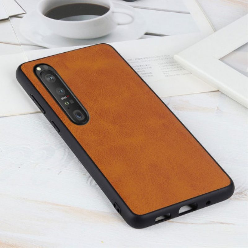 Cover Sony Xperia 1 III Effetto Pelle