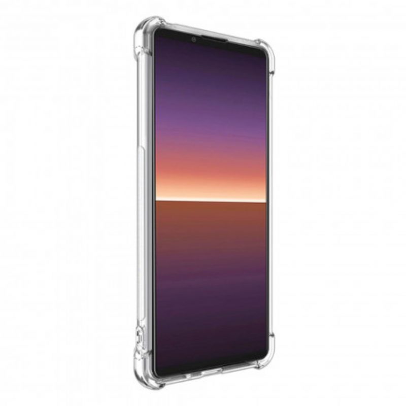 Cover Sony Xperia 1 III Trasparente Con Imak Screen Film