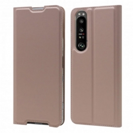 Folio Cover Sony Xperia 1 III Custodia in pelle Chiusura Magnetica