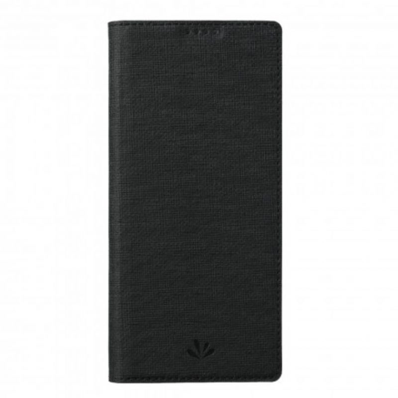 Folio Cover Sony Xperia 1 III Custodia in pelle Vili Dmx Testurizzato