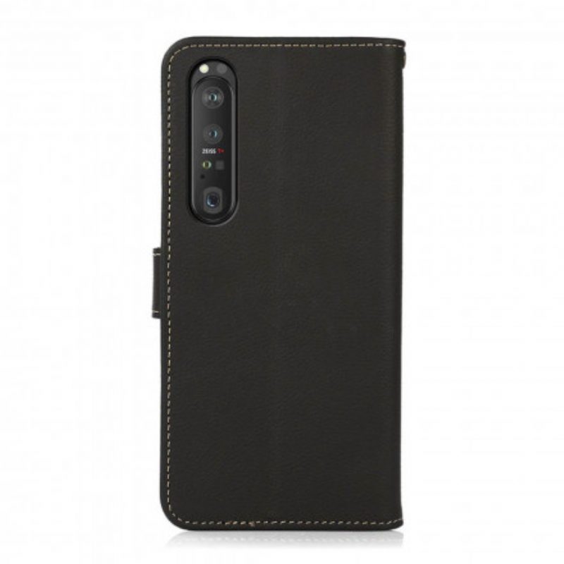 Folio Cover Sony Xperia 1 III Similpelle Khazneh Rfid